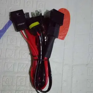 ORIGINAL Premium Kabel Relay Set Lampu HID Projie Projector Biled LED H4 Motor Mobil Car