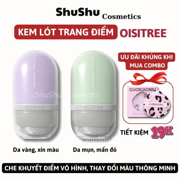 [OSITREE] Kem Lót Trang Điểm OSITREE  Dưỡng Ẩm Che Khuyết Điểm Kiểm Soát Dầu Làm Sáng Da 32g Mỹ Phẩm SHUSHU COSMETICS