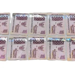 Materai 10000 Original - Koleksi Mata Uang