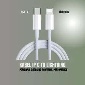 Kabel Charger IP Type USB C to Lightning 1M /2M Original Fast Charging Cable