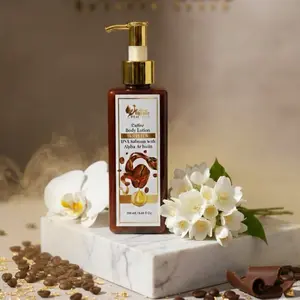 New coffee Body Lotion Booster DNA Salmon With Alpha arbutin 250ml