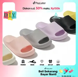 [D.I.Y.]Sandal Premium Wanita Pria Original New Cat Claw Sendal EVA Lembut NO.1