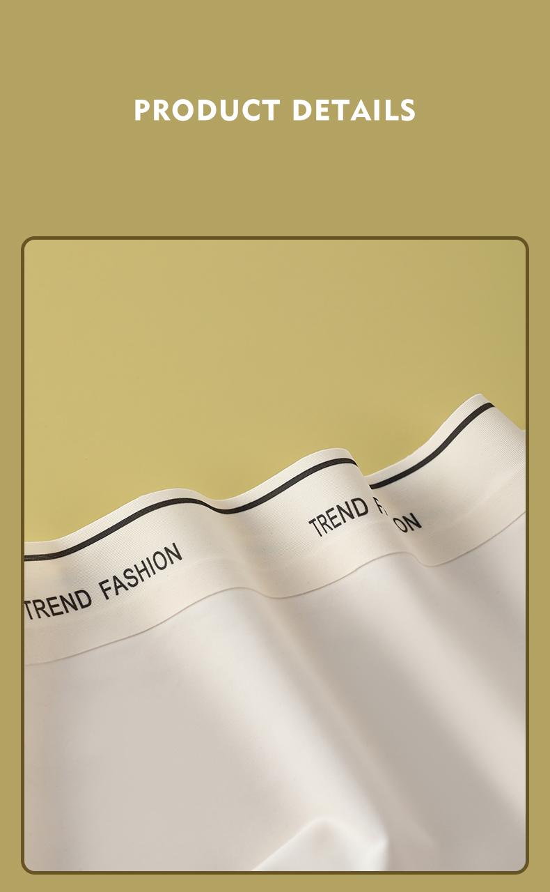 Product Introduction of 【UfurSkin】35-77.5 KG Mid-rise ice silk seamless invisible-feel panties for women, thin and breathable, with a sporty style, high-stretch. Made with a pure cotton, antibacterial gusset for added comfort and hygiene Lingerie Bridal Print   -86333 12