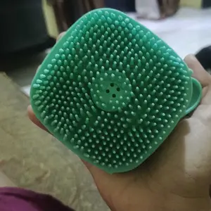 Sikat Mandi Kucing Silikon Sisir Bentuk Sikat Anjing Mandi Hewan Peliharaan