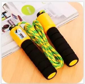(RDM) Tali Skipping Alat Fitness Jump Rope Dengan 2 Handle Plastik