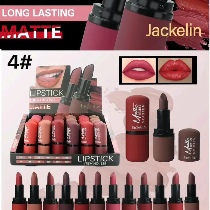>>>LIPSTICK MATTE JACKELIN MOISTEN...... Lipstik Bibir