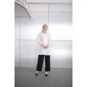 (Ready) TUNIK BORDIR ATASAN BY KHAZANAH TUNIK KATBOL TUNIK LEBARAN KATBOL