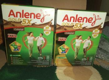 Product Review of [PROMO 2 PCS] Anlene Gold 5X Susu Bubuk Dewasa Cokelat 600g - Kuatkan Tulang, Sendi & Otot / Adult Milk Chocolate / Dairy Milk from A**a M**a 0