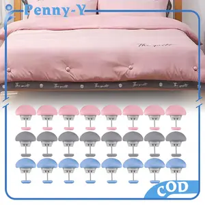 Isi 8 Jepit Sprei Kuat Anti Geser Untuk Segala Jenis Kasur Penjepit Ujung Sprei Yang Praktis