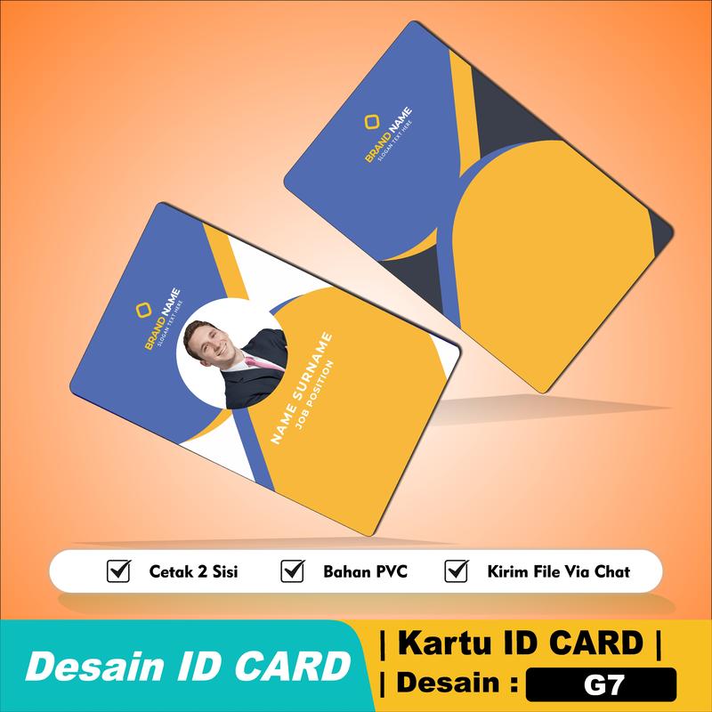 | Cetak | A1-I9 | ID CARD | Desain dan Custom | Edition Desain Bebas dan Cetak UV Printing - Cards 6