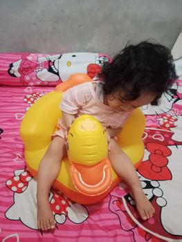 Product Review of Kursi Bayi Sofa Makan Bayi Belajar Duduk Balon Baby Chair Model Tiup Bebek tempat Duduk Bayi Kursi Balon Bayi from R**n 0