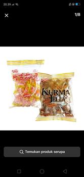 Product Review of PAKET COMBO MURAH Naraya Kurma Jelly 500 Gram dan Jely Jeruk 500 Gram Halal BPOM Permen Jeli Rasa Korma dan Rasa Jeruk Mandarin from R**. 0