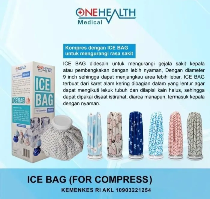 ICE BAG COMPRESS / KANTONG KOMPRES ES ONEHEALTH BULI-BULI DINGIN