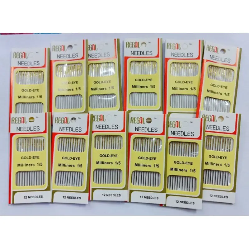 Jarum Jahit Regal isi 12pcs set 2 ukuran