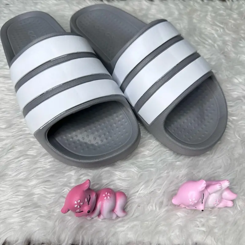 Dép 3 sọc, Dép Đúc nguyên khối, đi Êm chân, Dép Slipper Bền Đẹp, Chống Trơn 4