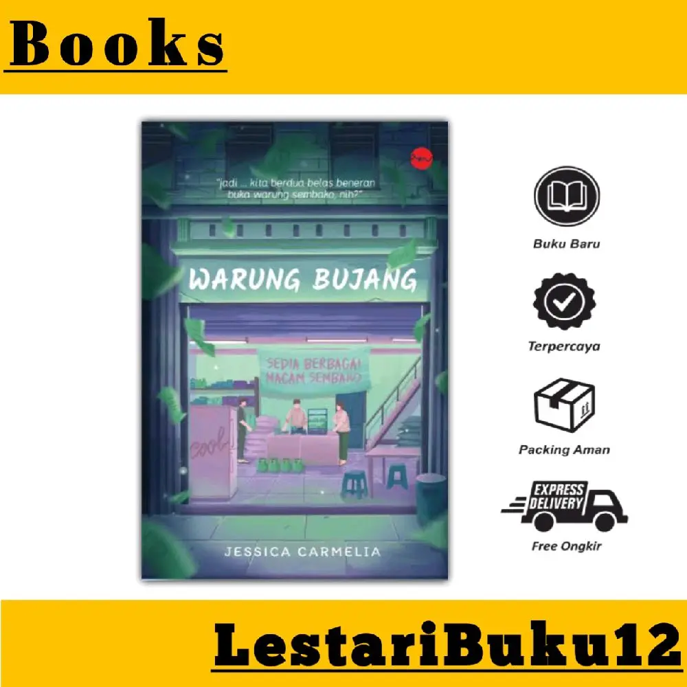 Buku Warung Bujang by Jessica Carmelia Bookpaper Kuning