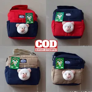 Tas bayi Beruang terlaris Merah