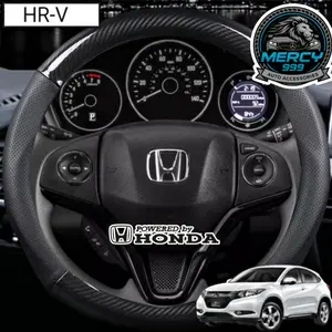 Cover Sarung Stir Setir Kulit Karbon Carbon Mobil HONDA HRV HR-V 2015-2021 Premium