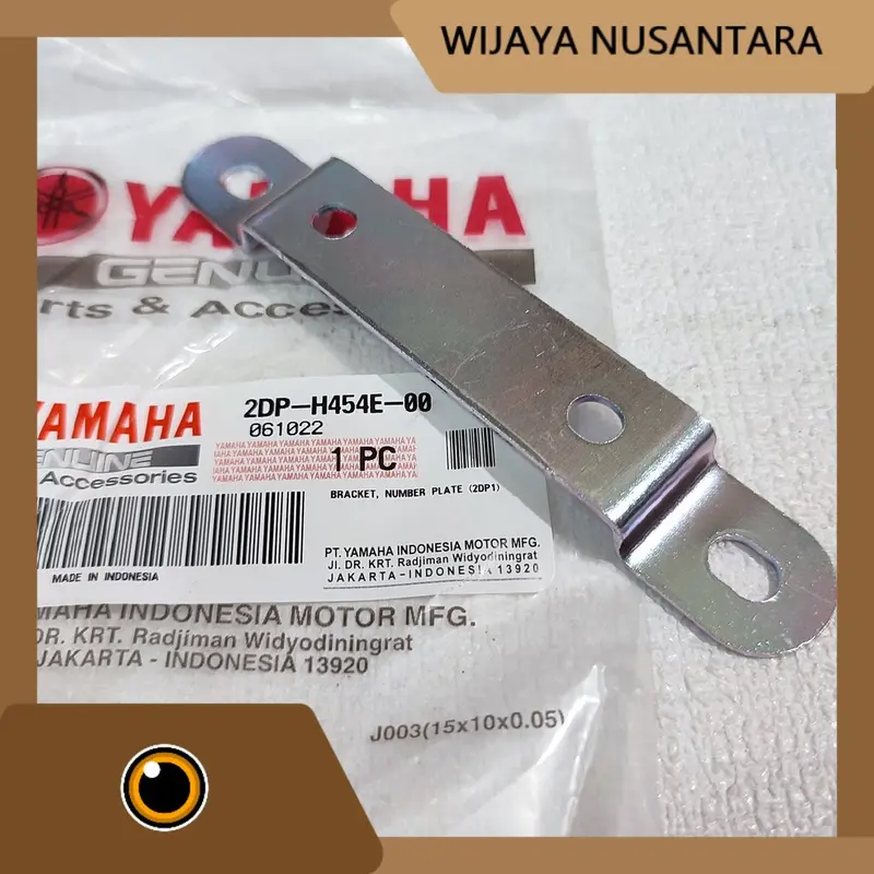 DUDUKAN PLAT NOMOR N MAX NMAX LEXI ASLI ORI YAMAHA 2DP-H454E-00 1