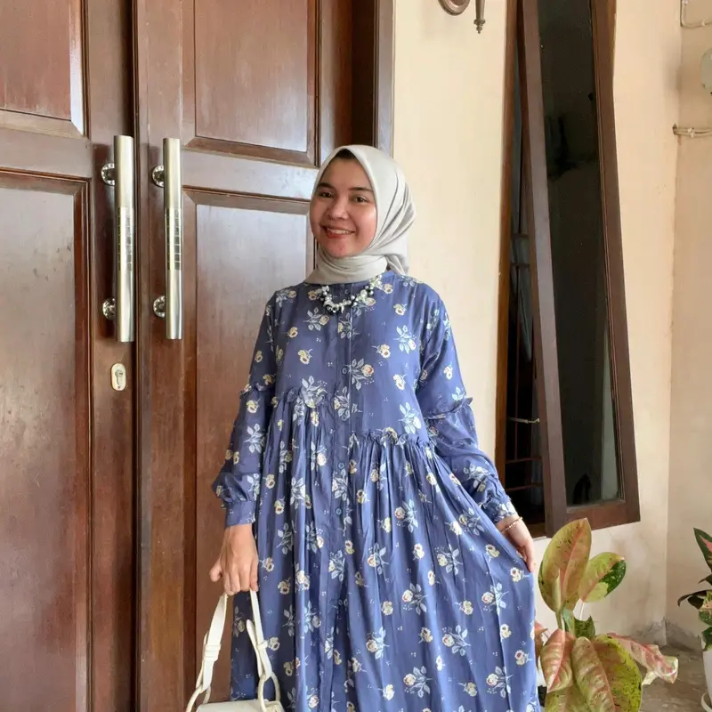 Ameena Tunik Motif Rayon Terbaru 4