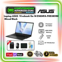 Gambar Laptop ASUS Vivobook Go 14 E1404FA FHD3851M Ryzen 3 7320U RAM 8GB DDR5 512GB SSD 14″ FHD Win 11 Home+OHS 2024+M365 Mixed Black dari KomputerMedan OS Kota Medan 1 Tokopedia