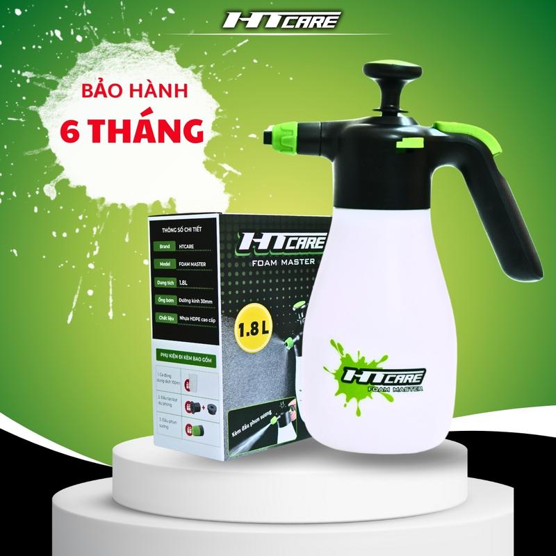  Bình xịt bọt tuyết rửa xe cầm tay FOAM MASTER HTCARE dùng cho ô tô và xe máy 