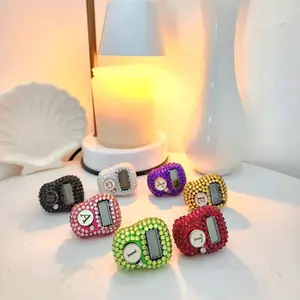 MM Tasbih - Tasbih Digital Non Led Manik Variasi Tombol Inisial - Cincin Dzikir cantik Muslim