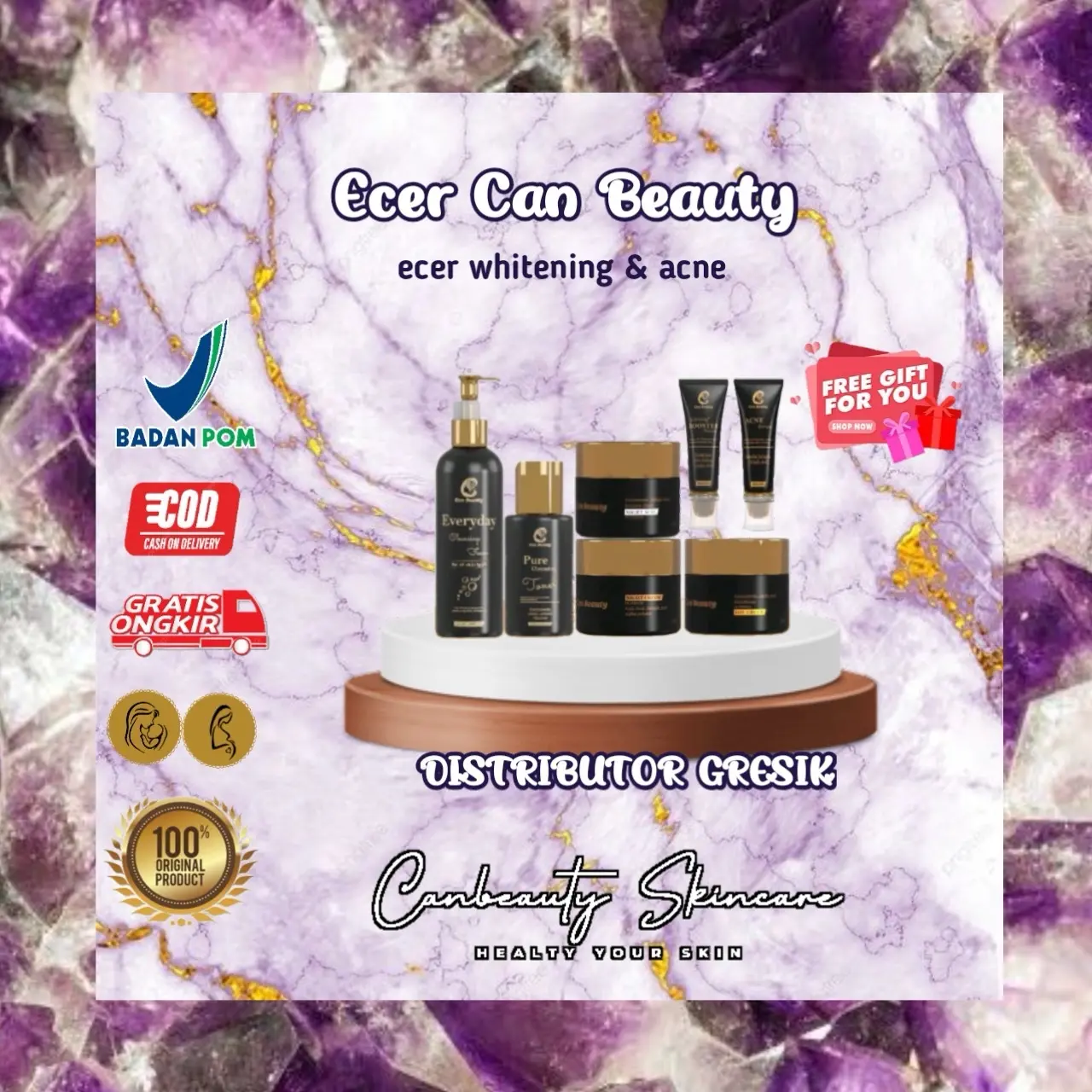 Ecer dan Paket Can Beauty Skincare Bpom