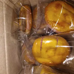 Pia Ketan Lembut，Lembut & kenyal Rasa Original/ ubi ungu Cocok untuk snack & dessert&Hadiah Lebaran, Pendamping Kopi.