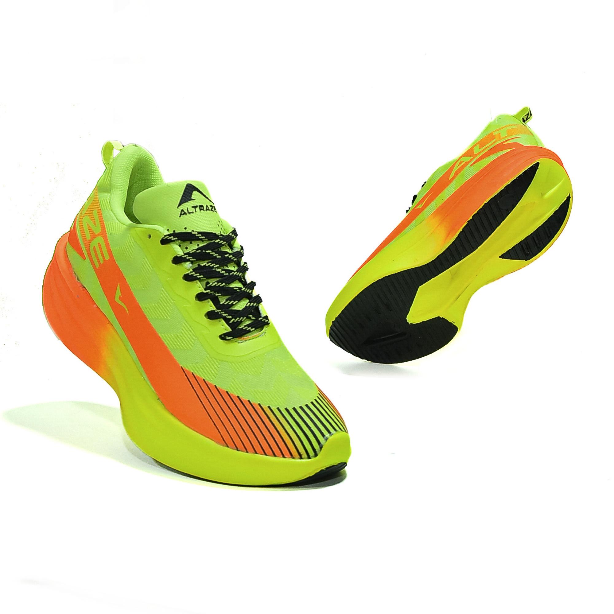 Altraze V-Raze Elite Stabilo Orange - Sepatu Lari Pria Wanita Jogging Sneakers Kasual Olahraga Sporty