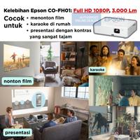 Gambar Proyektor EPSON CO FH01 CO-FH01 COFH01 FULL HD 1080p Home Theater - FH01 dari Epson Authorized Store Medan Kota Medan 4 Tokopedia