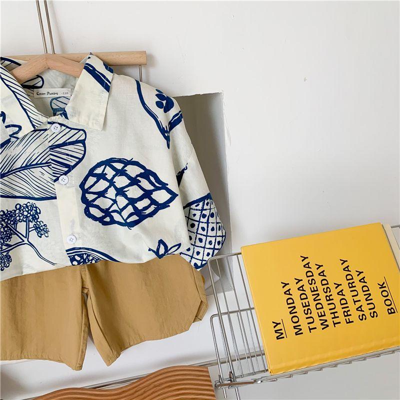 Product Introduction of Áo Sơ Mi ngắn Tay Cho Trẻ Em, Bé Trai, Mỏng Mùa Hè, Phong Cách Phương Tây, Thời Trang Hàn Quốc, Hàng Mới Về Năm 2024, Áo Sơ Mi Bé Trai 4