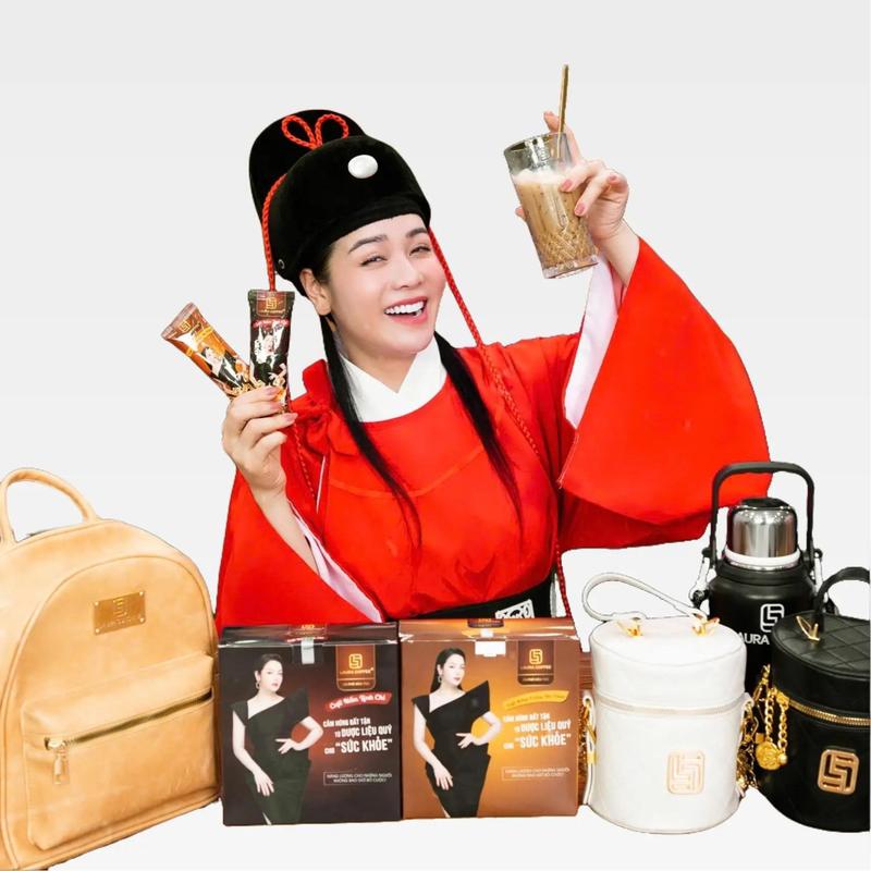   SIÊU RẺ KO QUÀ  20 Hộp 2 Vị Cà Phê Laura Nhật Kim Anh hộp 10 gói 18g g 