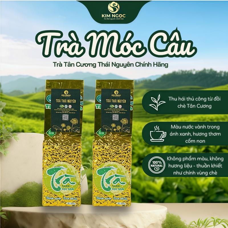  Trà Móc Câu Đặc Biệt Thái Nguyên Kim Ngọc Hương Đậm Đà Hương Vị Truyền Thống Thái Nguyên Vị Chát Dịu 100% Lá Trà Tươi Tự Nhiên 350k 