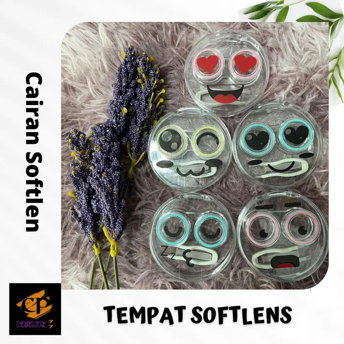 GARANSI TEMPAT SOFTLENS - CASE ACRYLIC BENING - TRANPARANT