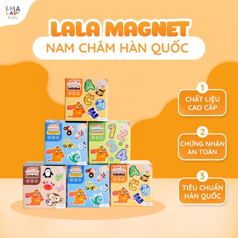 MUA 3 TẶNG 1 Combo 3 Đồ Chơi Thông Minh Nam Châm Lala Magnet 4 Phân Loại Đồ Chơi Giáo Dục Sớm Lalala Baby