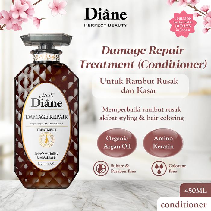Gambar Moist Diane Damage Repair Treatment (Conditioner) 450ml - Perawatan Rambut Rusak & Kasar (Made in Japan) - Condi Damage Repair dari Era Official Store Kota Administrasi Jakarta Barat Tokopedia