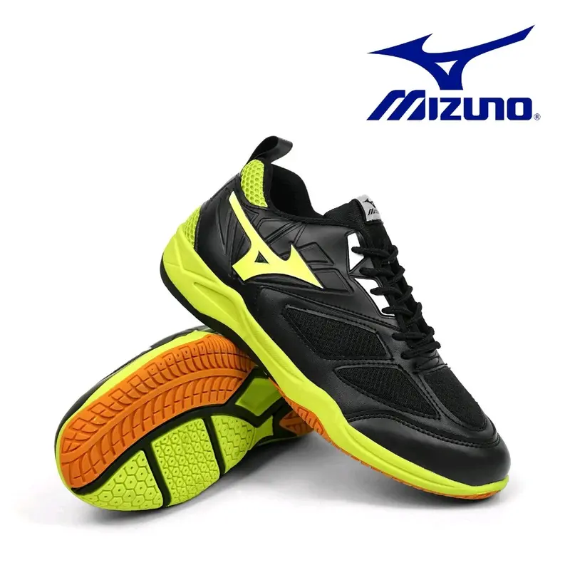 Sepatu Olahraga Badminton voly Bulutangkis Terbaru Busa TPR Karet Gym Outdoor standar cascade hijau 4