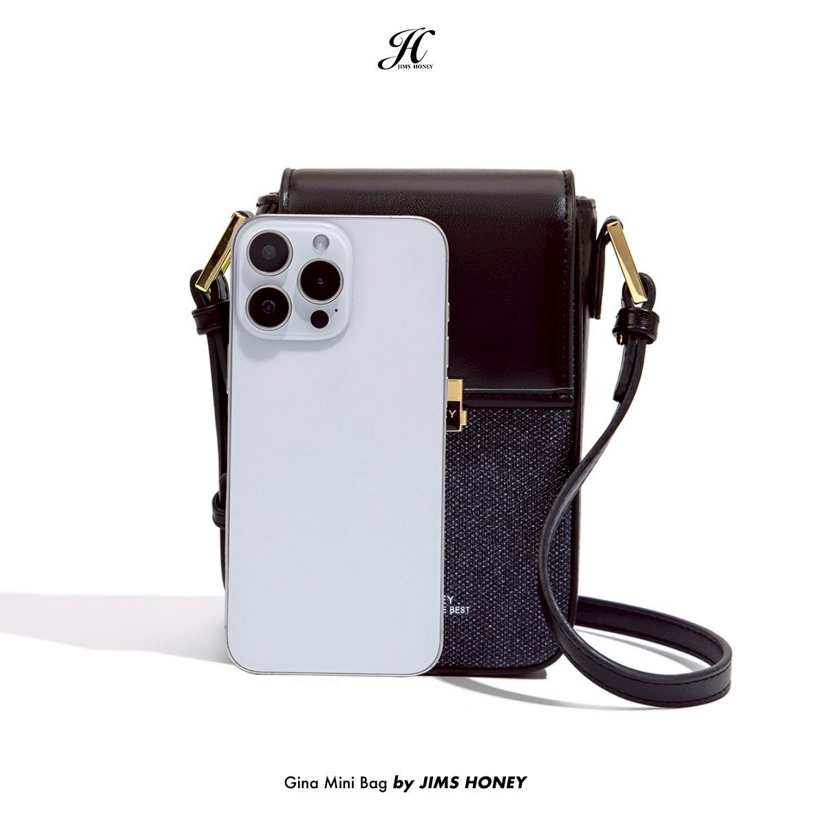 JIMS HONEY GINA MINI BAG  Tas Selempang Slingbag Cewek Jimshoney Trendy Elegan Kulit