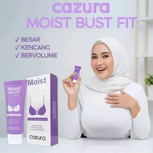 Cazura Moist Bust Fit | Krim Perawatan Kulit Dada | Melembapkan & Membuat Tampak Lebih Terawat