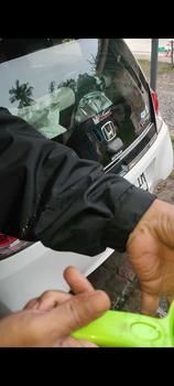 Product Review of Armous Jaket Parasut Winbreaker Gorpcore Pria Full Face Outdoor Gunung Waterproof from T**_ 2