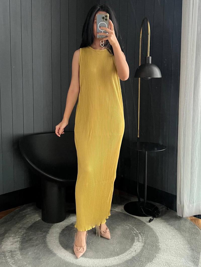 Product Introduction of Inner Dress Span Wavy Plisket Lidi / Dress Wavy / Dress Span / Dress Polos Plisket / Inner Plisket / Dress Plisket / Inner Pleated Dress 4