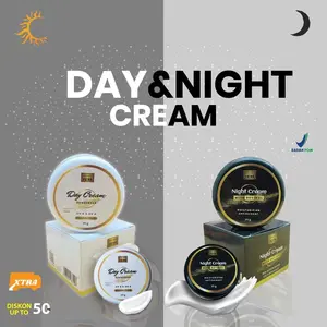 Day Cream Viera Sunscreen & Night Cream with Retinol Anti Penuaan