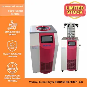 Vertical Freeze Dryer BIOBASE BK‐FD12P (‐60)