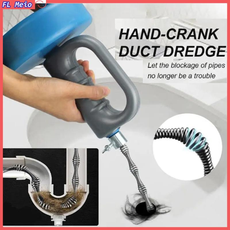 Blockage Rods 3/5/10M Rod Auger Snake Rod Kitchen Toilet Drain Unblocker Flexible ...