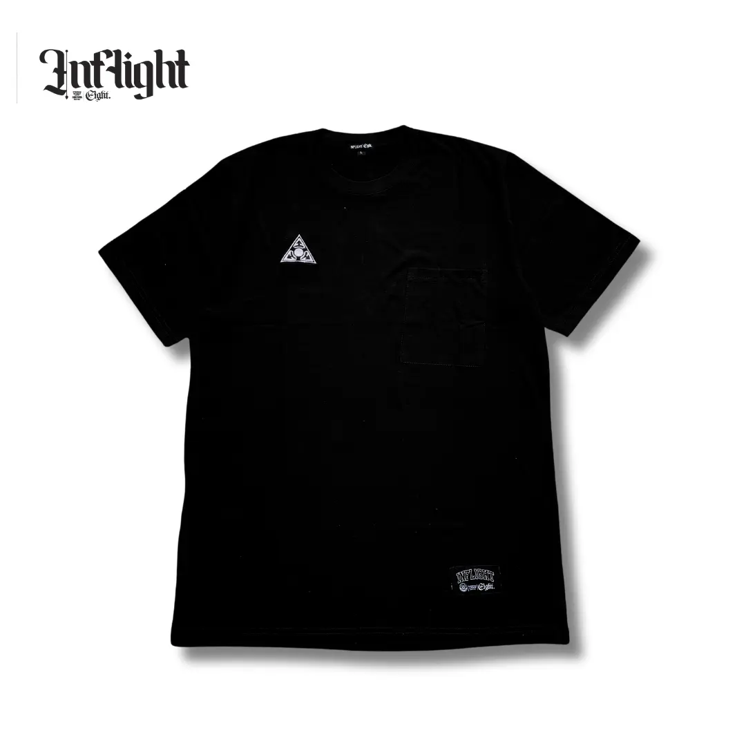 T-Shirt Black Triangle (Kaos Hitam Pria)