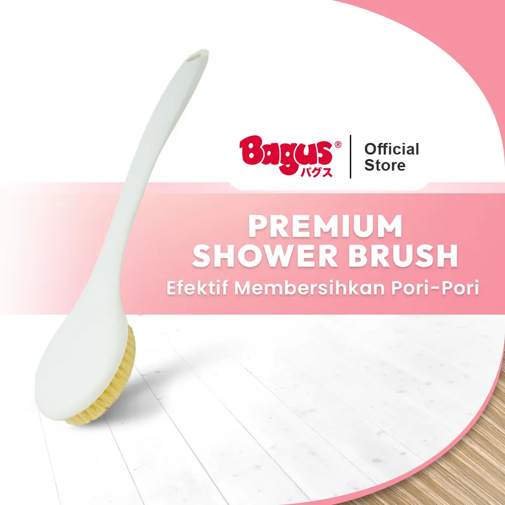 Bagus Premium Shower Brush - Sikat Mandi Badan Premium dengan Nilon