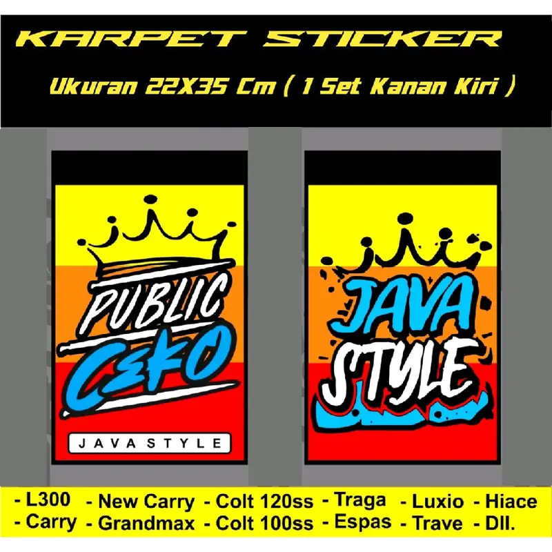 Karpet/Kepet Lumpur Roda Belakang Pick Up 1 Set Kanan Kiri 6