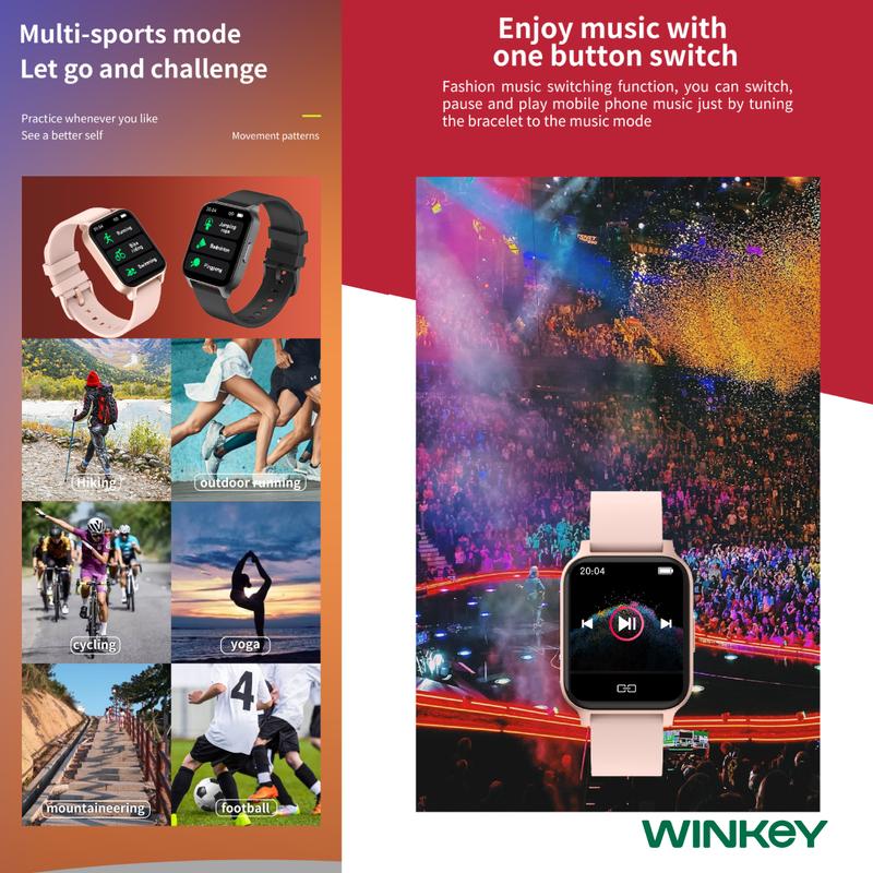 [EXCLUSIVE STEVEN STENLY] WINKEY Smartwatch Ara Fitness Tracker Ultra Long Battery Life -- SWW01 3