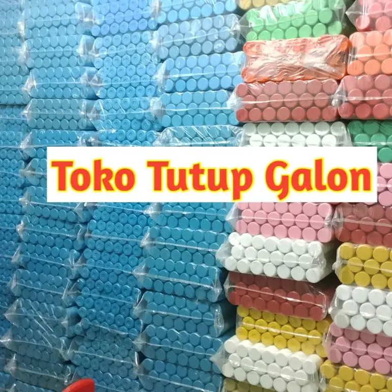 Tutup galon biru knop isi pas 250pcs tidak mudah pecah dan bocor  Bottles Kitchenware Water Dapur 1